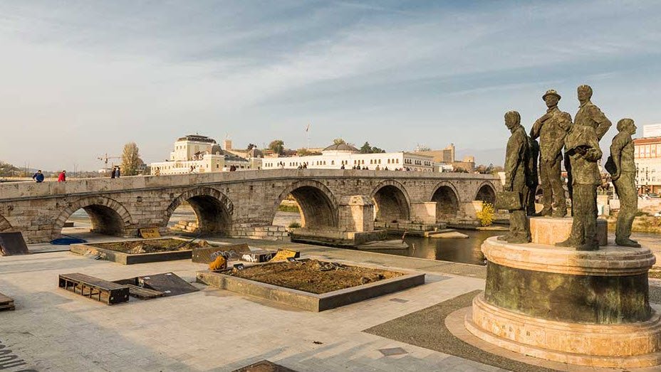 Stone Bridge (Kamen Most), Skopje, North Macedonia